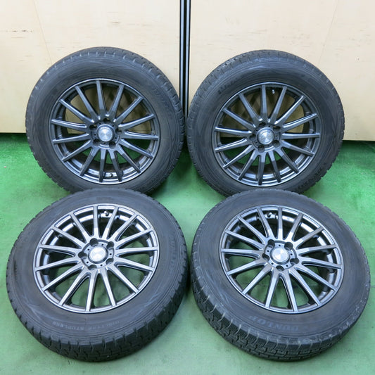 バリ溝！9.5分★スタッドレス 215/60R17 ダンロップ ウインターマックス WM01 SEIN RACING S ザイン レーシング 17インチ PCD114.3/5H★5073001SYス