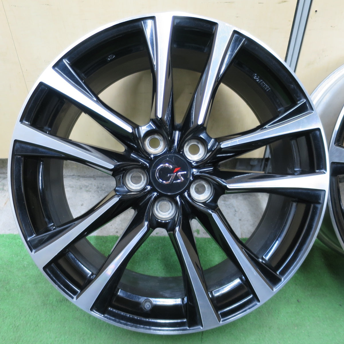 4本価格★トヨタ プリウスα Sツーリング G's 純正 ENKEI ホイール 18インチ 18×7.5J エンケイ PCD114.3/5H★6060901NGホ