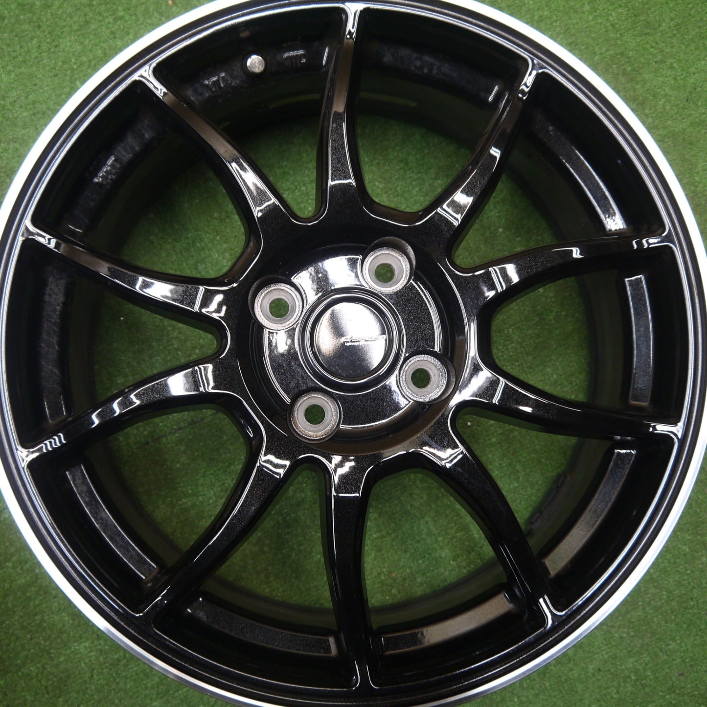 キレイ★G-SPEED Gスピード 16インチ 社外 アルミ ホイール 16×6J PCD100/4H★5111703Hホ