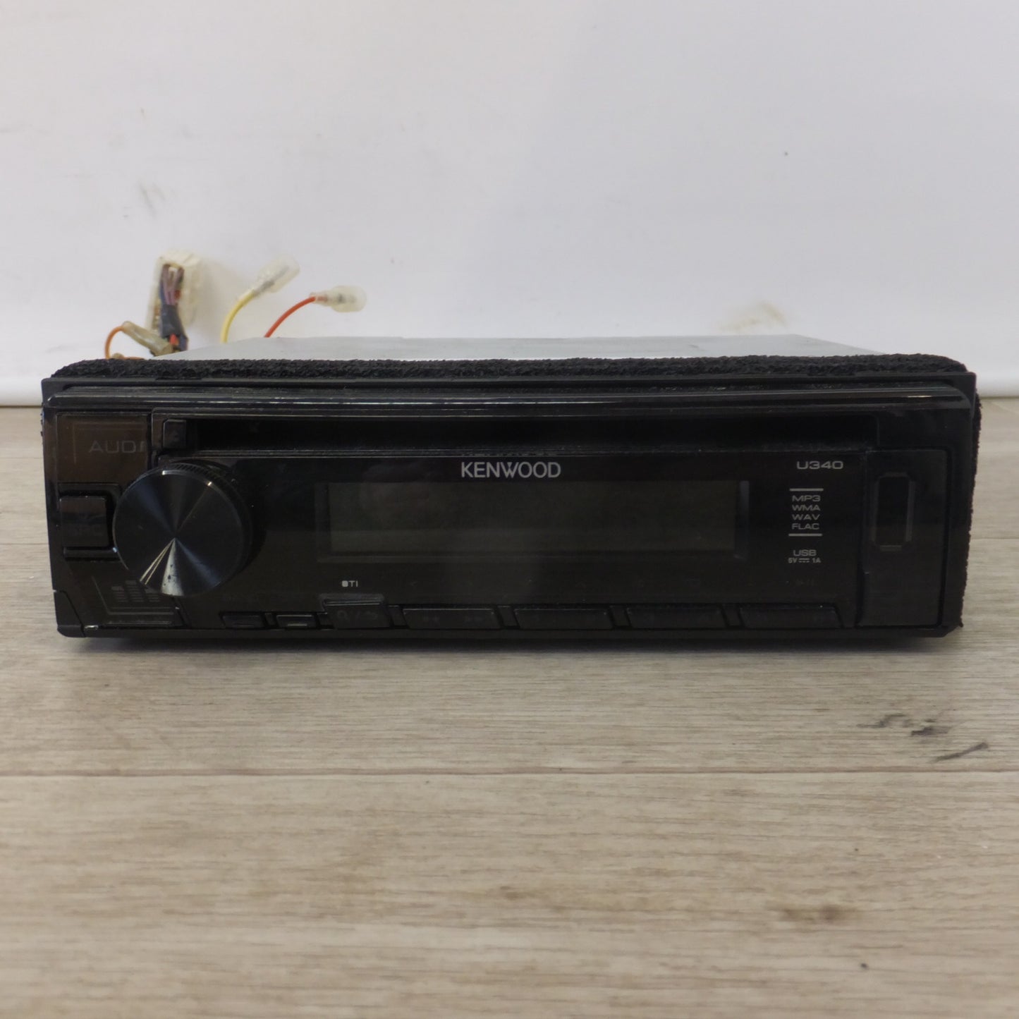 [送料無料] ★ケンウッド KENWOOD ディスプレイオーディオ CDレシーバー U340W(37)★