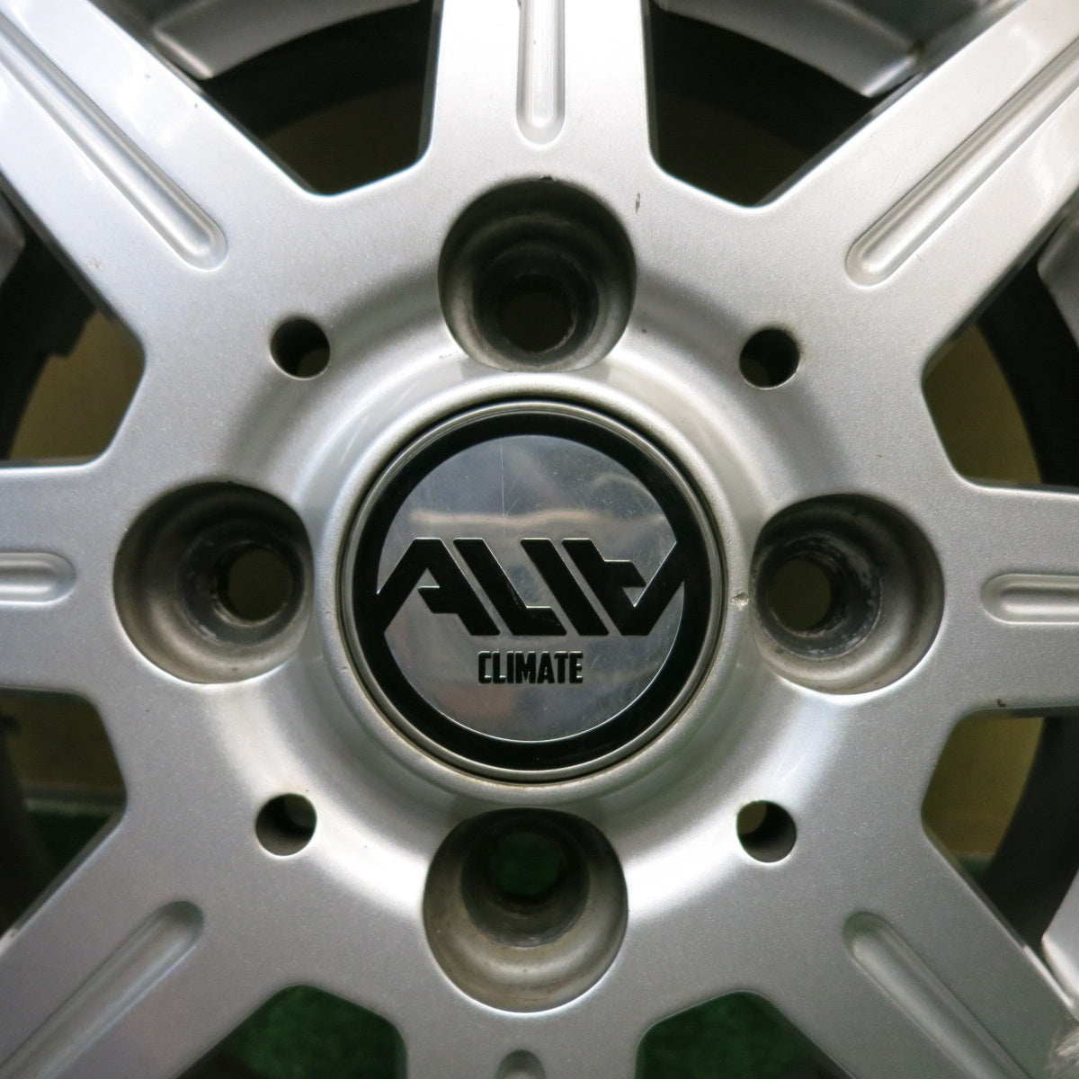 バリ溝！25年！8.5分◎145/80R12 80/78N ブリヂストン エコピア R710 ALIA CLIMATE アリア クライメイト 12インチ PCD100/4H◎6071607HAノ