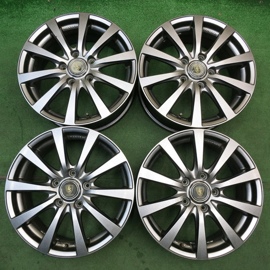 キレイ★MANARAY SPORT 16インチ ホイール 16×6.5J マナレイ スポーツ PCD114.3/5H★6050502HAホ