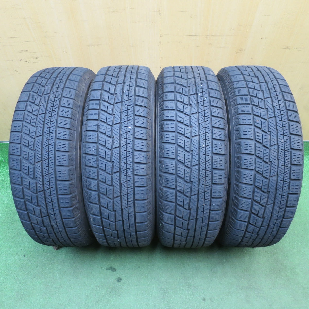 バリ溝！23年！9分◎スタッドレス 195/65R15 ヨコハマ アイスガード iG60 SIBILLA NEXT W45 シビラ 15インチ PCD114.3/5H◎6063002NJス