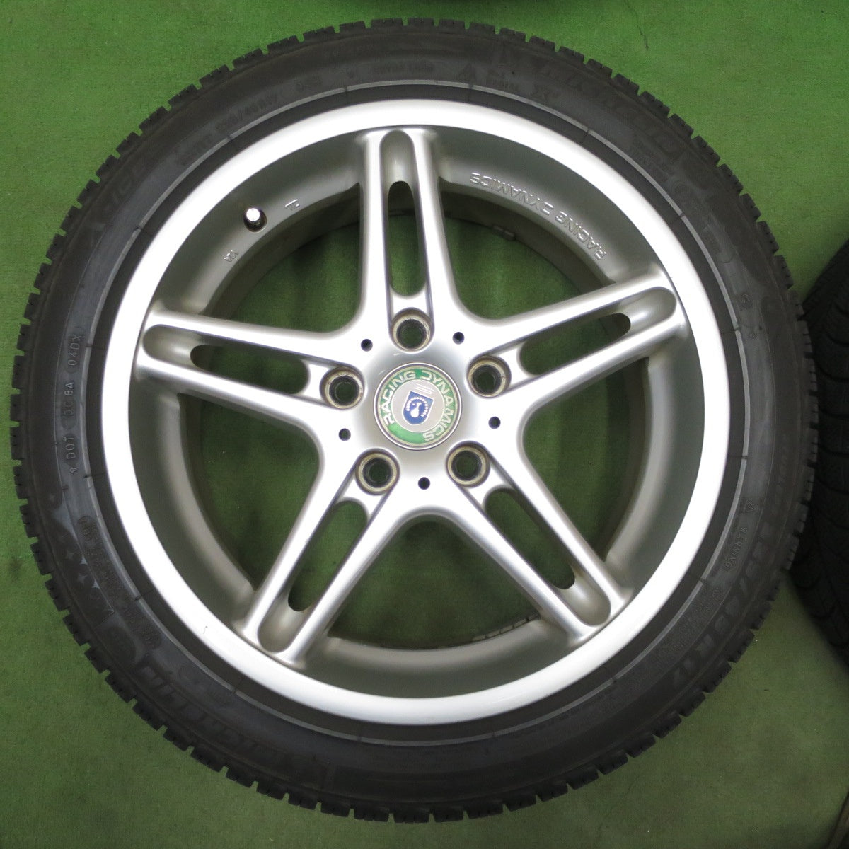 4本価格◎BMW 等 RACING DYNAMICS 225/45R17 スタッドレス ミシュラン X-ICE XI3 レーシング ダイナミクス 17インチ PCD120/5H◎6091403NGス