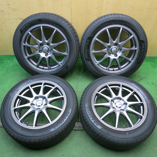 ほぼ未使用！24年！キレイ★215/55R17 プラクティバ BP01 ヨコハマ製 SPORT ABELIA スポルト アベリア 17インチ PCD114.3/5H★5082301HAノ