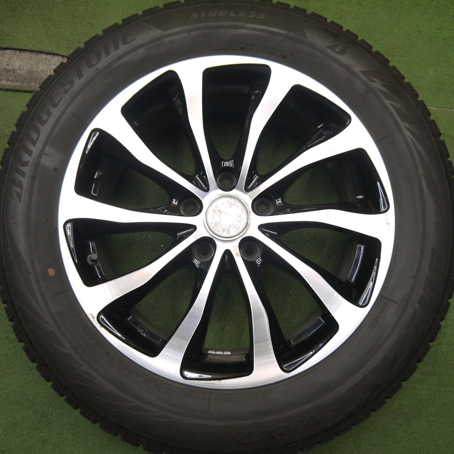4本価格！23年★スタッドレス 215/60R17 ブリヂストン ブリザック VRX2 BALMINUM バルミナ 17インチ PCD114.3/5H★5080407Hス