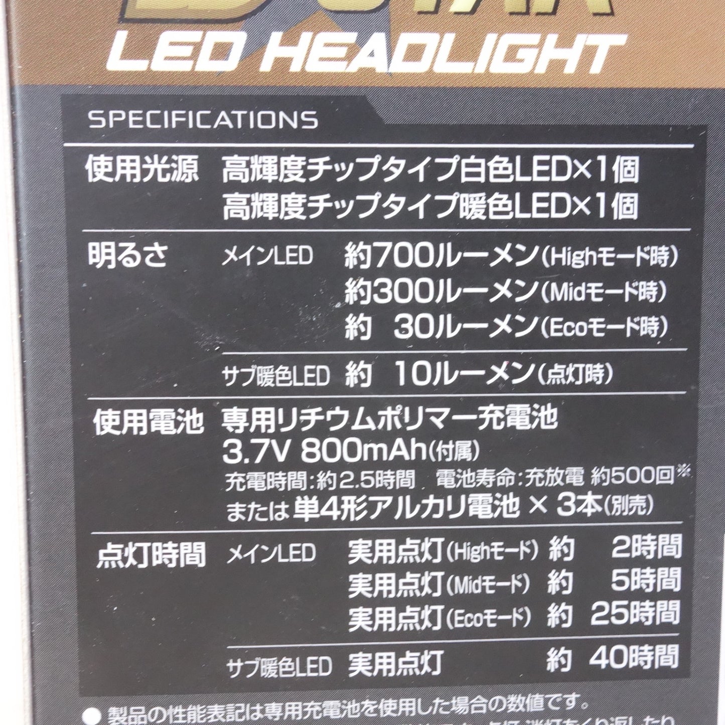 [送料無料] 未使用◆GENTOS ジェントス LED ヘッドライト WS-300H USB 充電式 700ルーメン ヘッドランプ 作業灯◆
