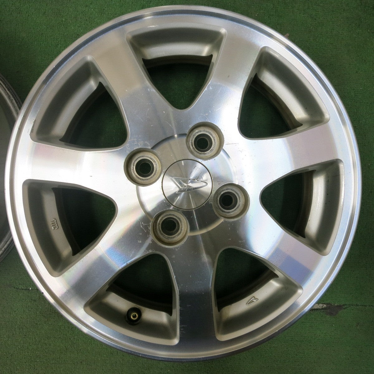 [送料無料] 4本価格★ダイハツ ムーヴ カスタム 純正 ホイール 14インチ 14×4.5J PCD100/4H★4103110SYホ