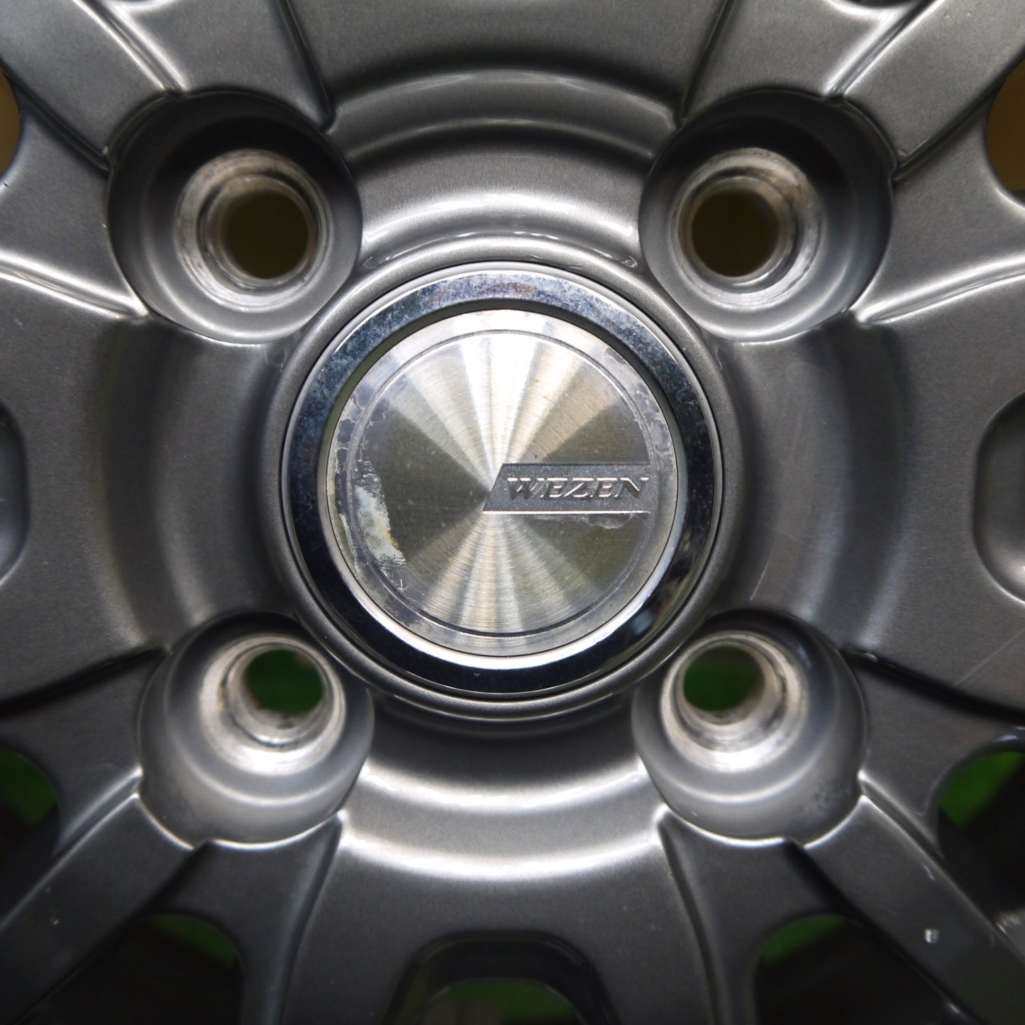 4本価格！23年★145/80R13 ヨコハマ ブルーアース AE01 WAZEN 社外 アルミ 13インチ PCD100/4H★5090106Hノ