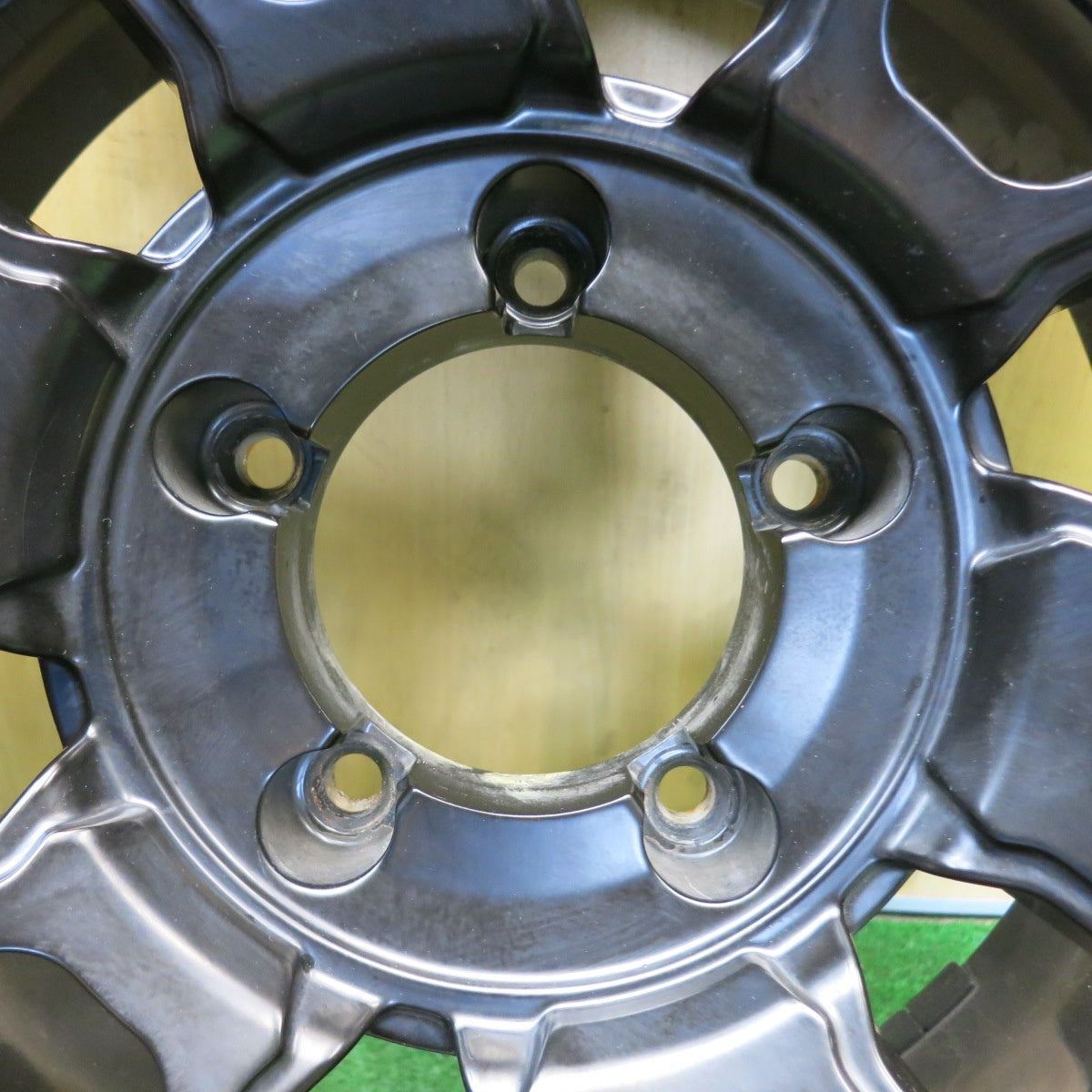 バリ溝！23年！キレイ！9.5分★215/70R16 100/97R BFグッドリッチ All-Terrain T/A KO2 B-LAGNUS FRD 社外 アルミ 16インチ PCD139.7/5H★6052803HAノ