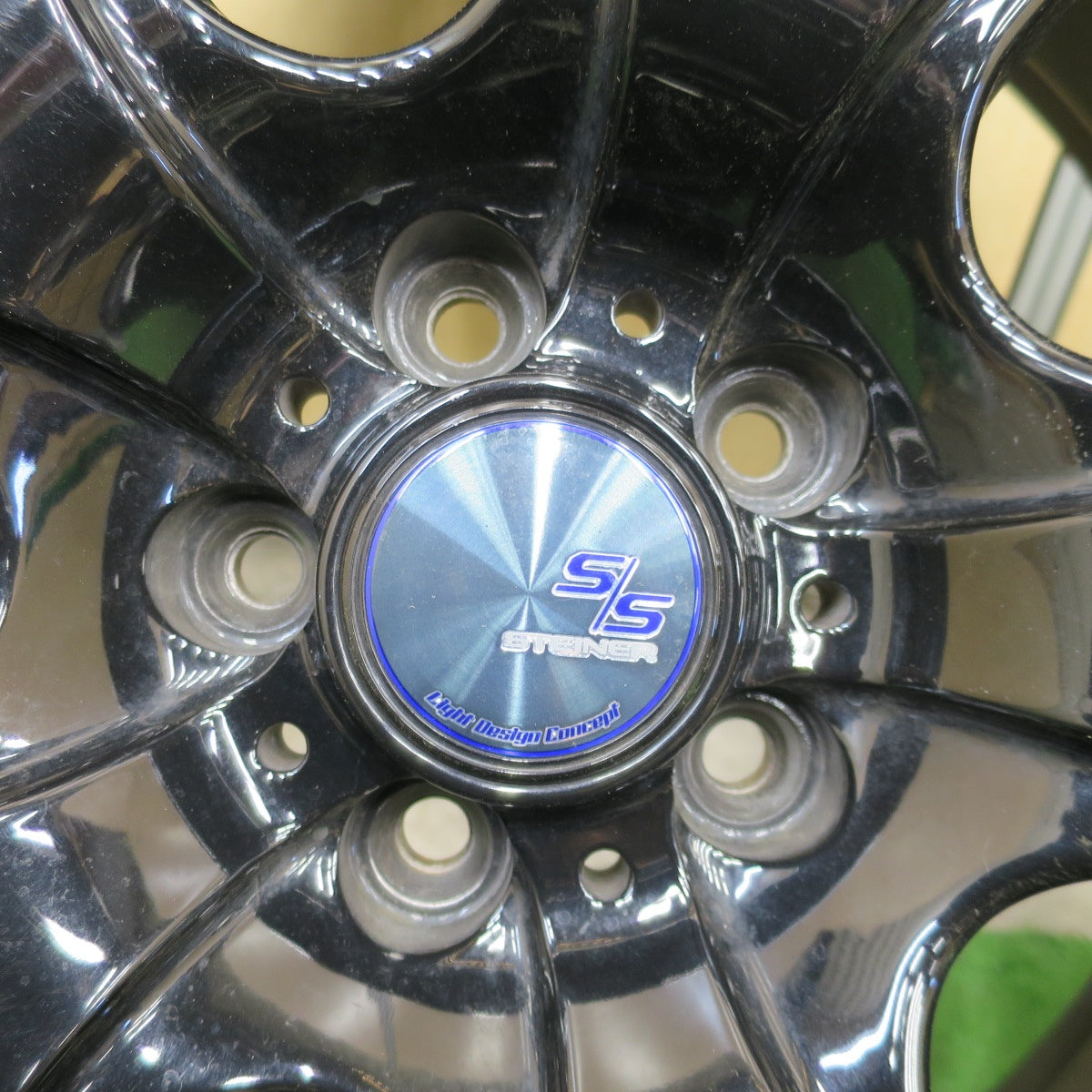 4本価格★プリウス 等 S/S STEINER シュタイナー 19インチ ホイール 19×8J PCD100/5H★6050501ナホ