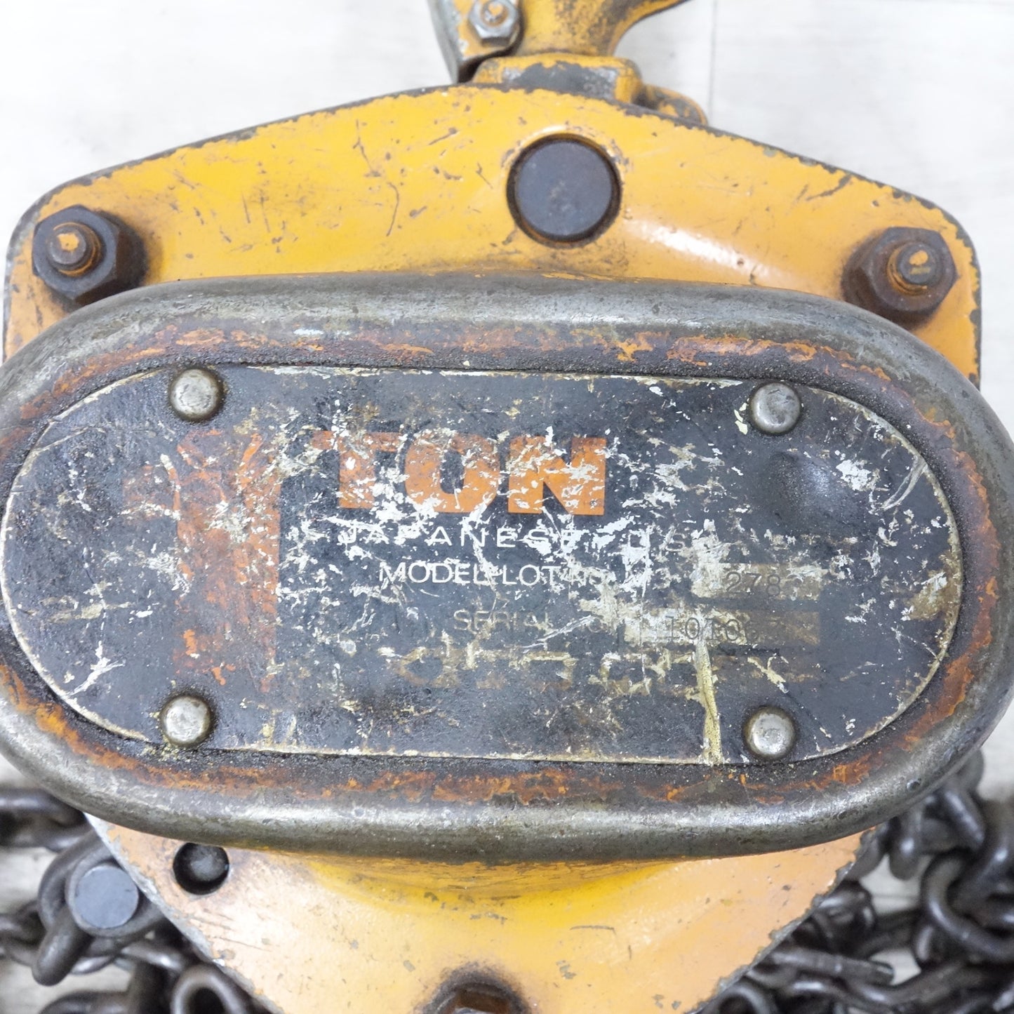 [送料無料] ◆KITO キト－ チェーンブロック 1ton M3-278 M3型 約3m 1トン 1000kg 吊り 上げ 運搬 工具②◆