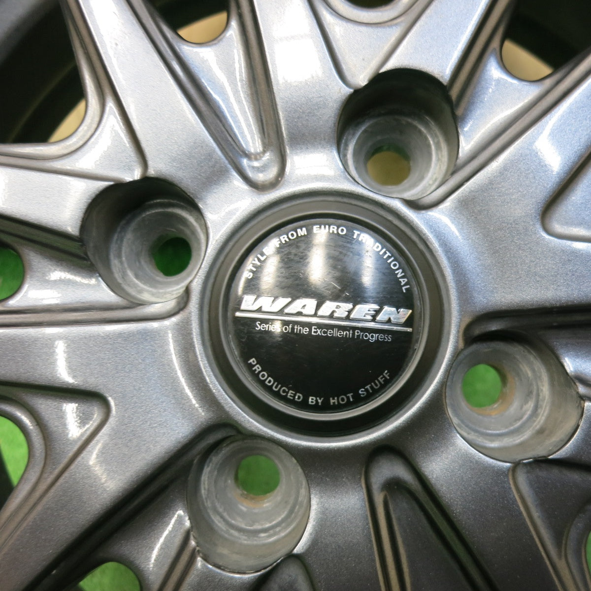 [送料無料] 4本価格★WAREN HOT STUFF ヴァーレン ホットスタッフ 14インチ ホイール 14×4.5J PCD100/4H★5031209SYホ