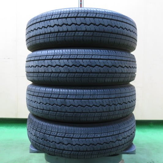 [送料無料] バリ溝！23年！8.5分★軽 トラック バン 145/80R12 80/78N トーヨー V-02e タイヤ 12インチ★5022802イノタ