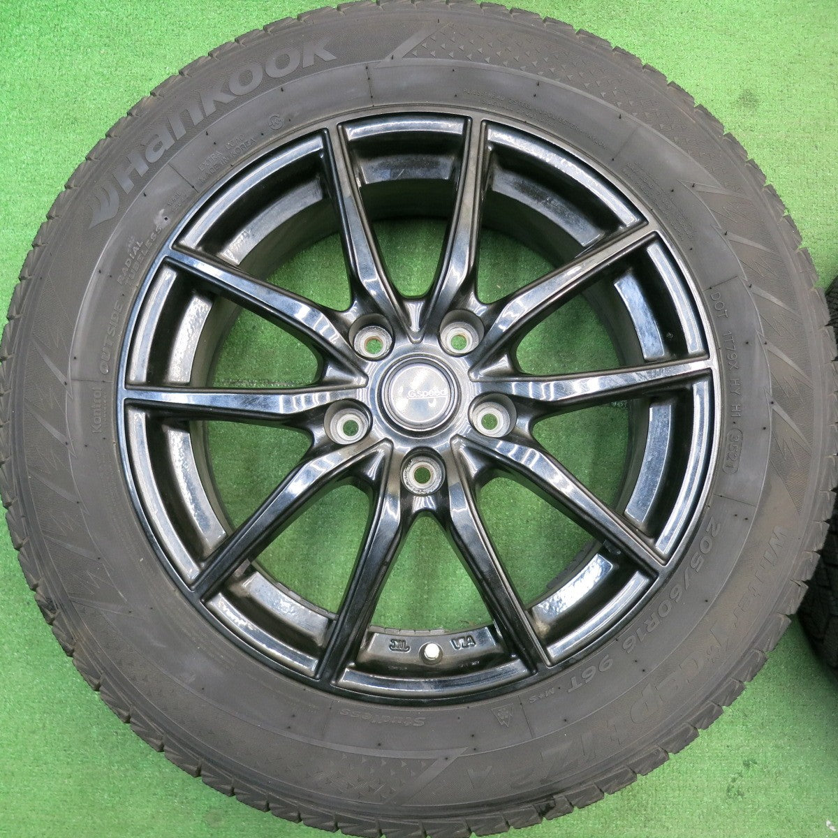 バリ溝！21年！9分★スタッドレス 205/60R16 ハンコック ウインター アイセプト IZ2A G.speed Gスピード 16インチ PCD114.3/5H★5052304AKス