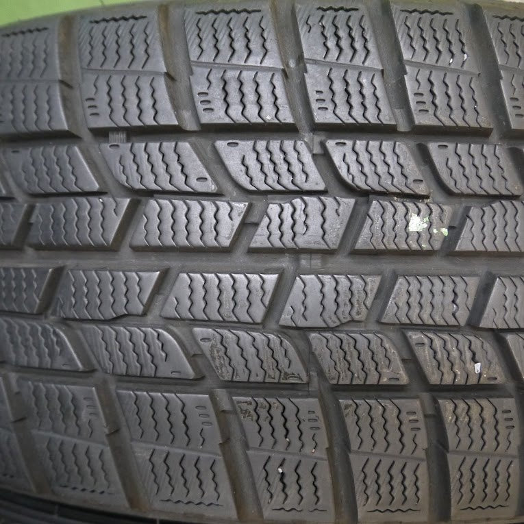 [送料無料] バリ溝！9分★スタッドレス 215/55R17 グッドイヤー アイスナビ6 ravrion RS01 PCD114.3/5H★4022013Hス