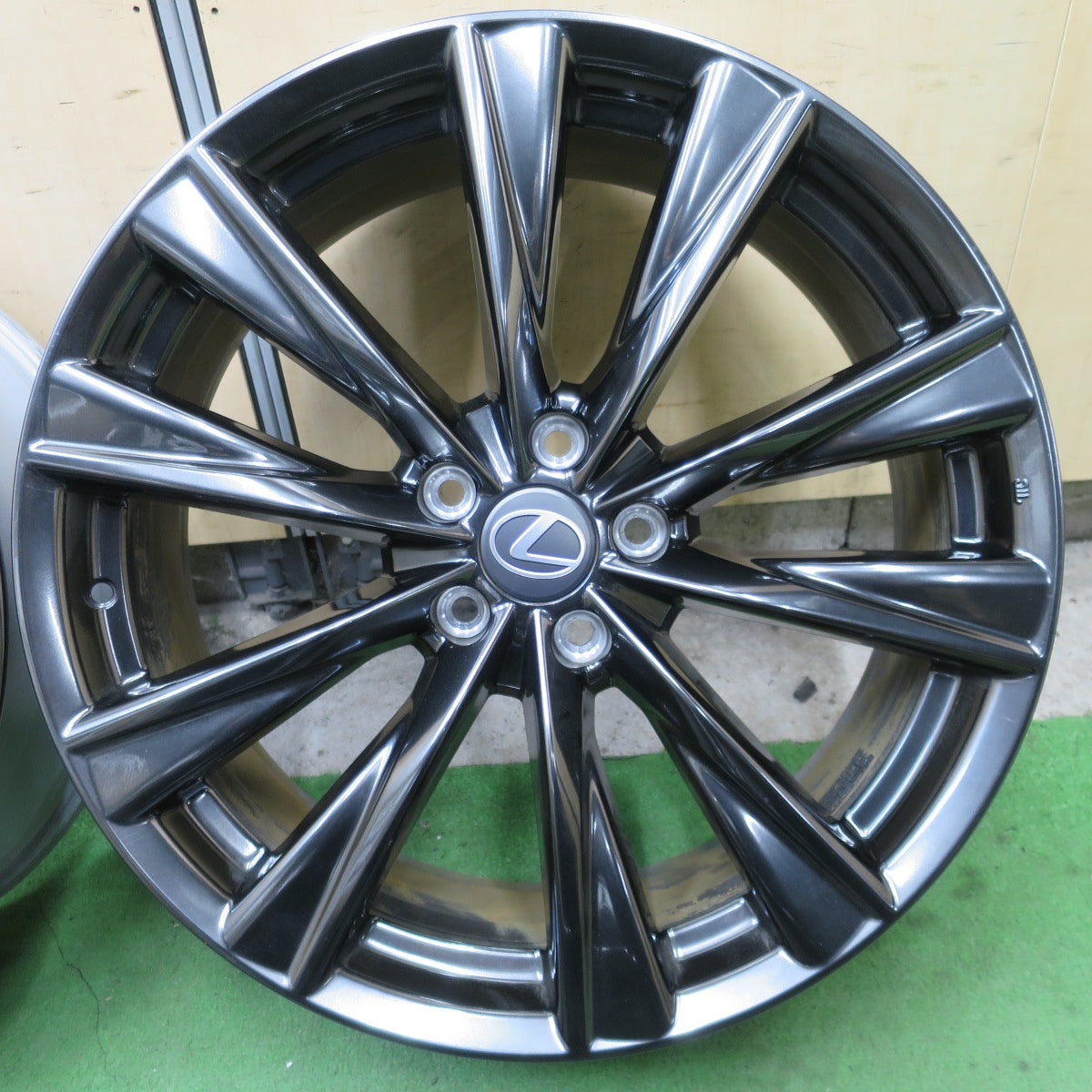キレイ◎レクサス NX Fスポーツ 純正 ホイール 20インチ 20×7.5J PCD114.3/5H◎6091602NGホ