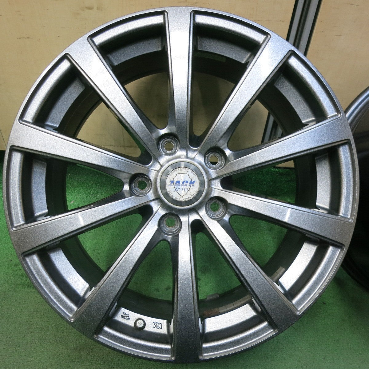 キレイ★ZACK JP-110 MONZA 17インチ ホイール ザック モンツァ 17×7J PCD114.3/5H★5062410SYホ