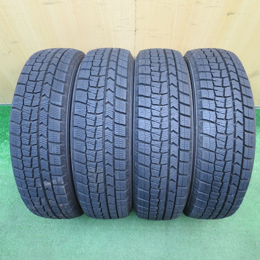 バリ溝！22年！ほぼ10分★スタッドレス 155/65R14 ダンロップ ウインターマックス WM02 タイヤ 14インチ ワゴンR タント N-BOX 等★5121812NJスタ
