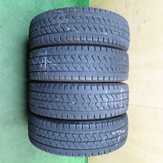 バリ溝！22年！9.5分★トラック タイヤ 225/70R16 117/115L スタッドレス ブリヂストン ブリザック W979 16インチ エルフ キャンター 等★5061801NJスタ