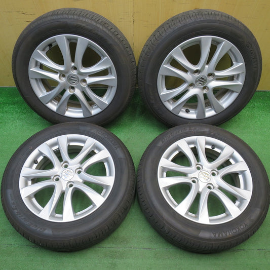 4本価格！25年★スズキ MA36S ソリオ 純正 165/65R15 ヨコハマ BluEarth-ES ES32 15インチ ブルーアース PCD100/4H★6040604NJノ