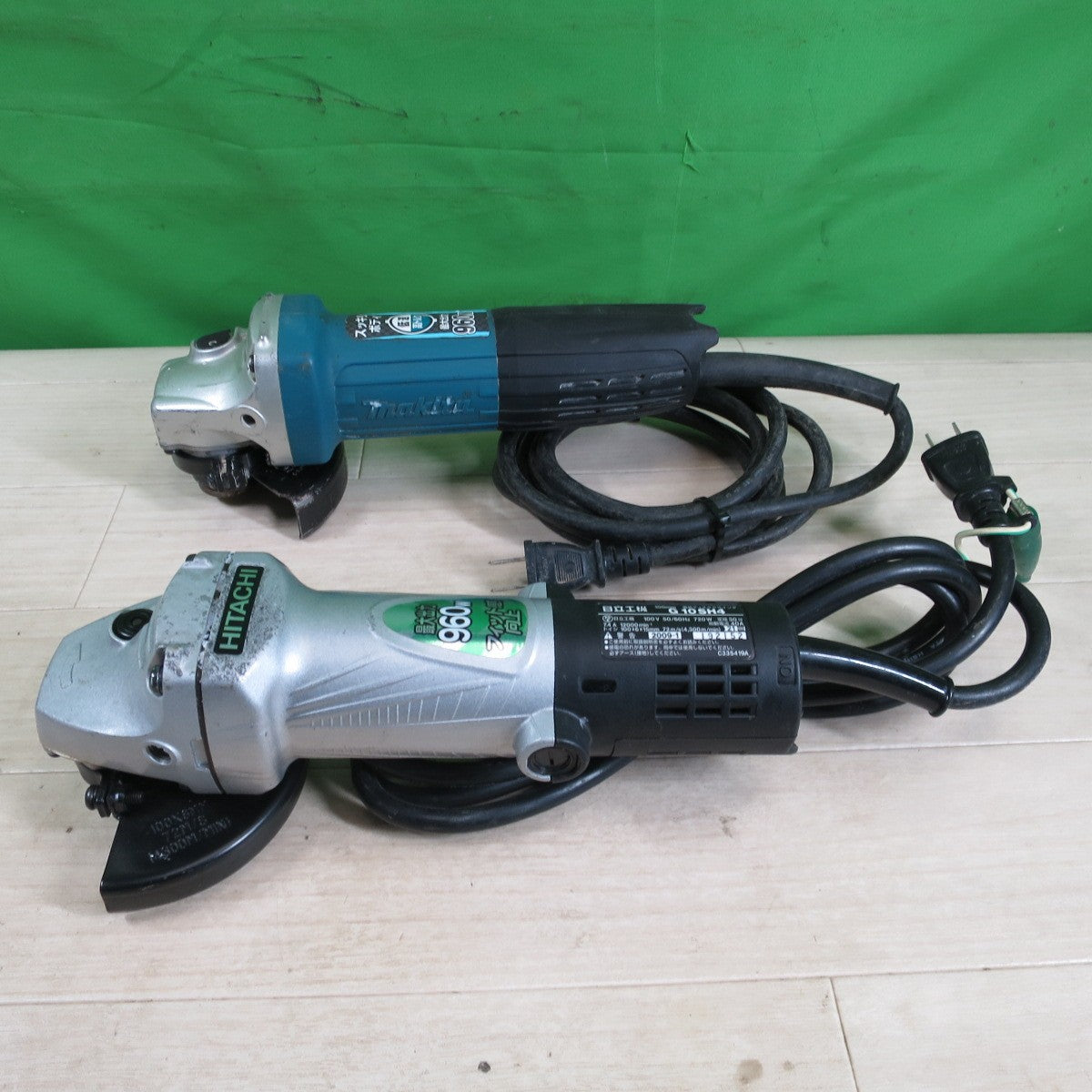2点セット☆マキタ makita ディスクグラインダ GA4032 日立工機 G10SH4 100mm 100V 50/60Hz☆ [送料無料]