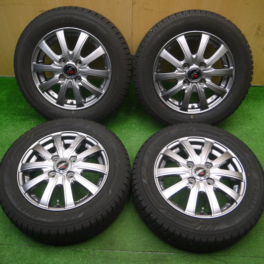 [送料無料] バリ溝！21年！キレイ！9.5分以上★スタッドレス 155/65R13 ヨコハマ アイスガード iG60 Fang ファング 13インチ PCD100/4H★4102301Hス