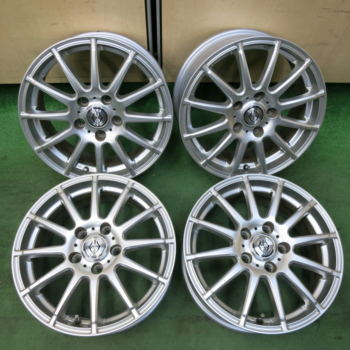 [送料無料] キレイ★JOKER weds ホイール 16インチ ジョーカー ウェッズ 16×6.5J PCD114.3/5H★5021404SYホ