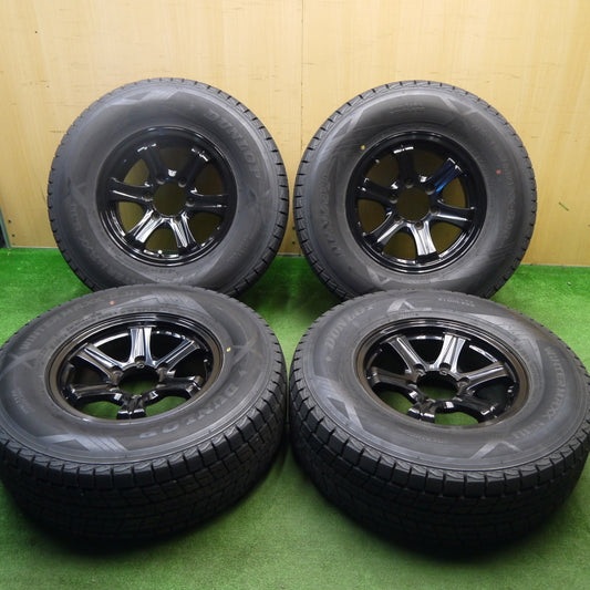 バリ溝！23年！キレイ！9.5分★KEELER 265/70R16 スタッドレス ダンロップ ウインターマックス SJ8 SJ8+ キーラー 16インチ PCD139.7/6H★5041103Hス