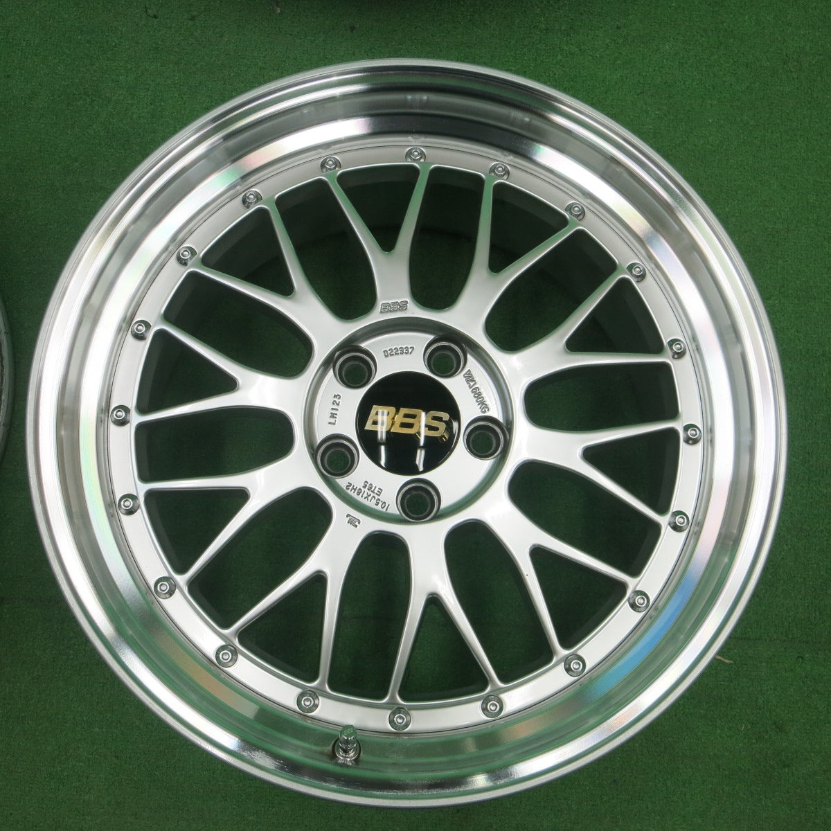 *送料無料* キレイ★フェラーリ 355 用 BBS LM122 LM123 ホイール 18インチ 18×8J 18×10.5J PCD108/5H★4042908ナホ