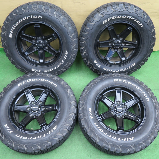 バリ溝！22年！キレイ！9.5分★KEELER TACTICS 265/65R17 120/117S BFグッドリッチ All-Terrain T/A KO2 キーラー タクティクス 17インチ PCD139.7/6H★6031203NKノ