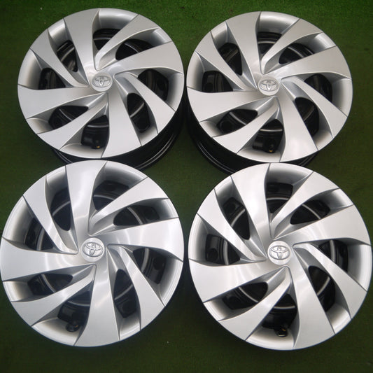 *送料無料* 新車外し★トヨタ ヤリス 純正 スチール ホイール 14インチ 14×5.5J PCD100/4H★4043002Hホ