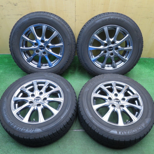 バリ溝！キレイ！8.5分★スタッドレス 195/65R15 ヨコハマ アイスガード iG50 プラス Exceeder エクシーダー 15インチ PCD114.3/5H★5031007Hス