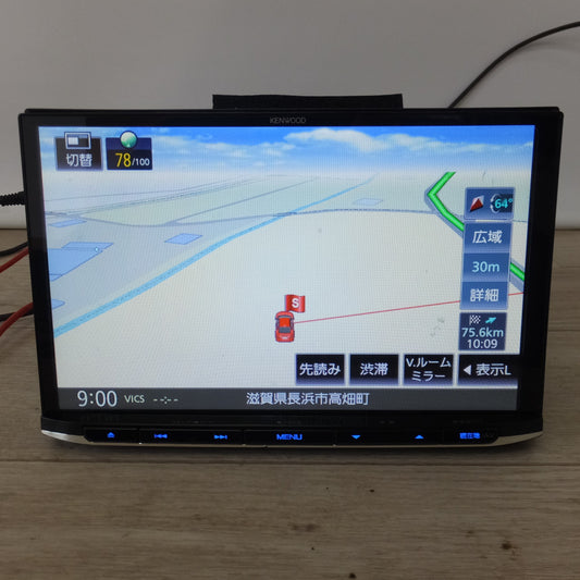 [送料無料] ★ケンウッド KENWOOD AVナビゲーション 彩速ナビ MDV-S810L[46]★