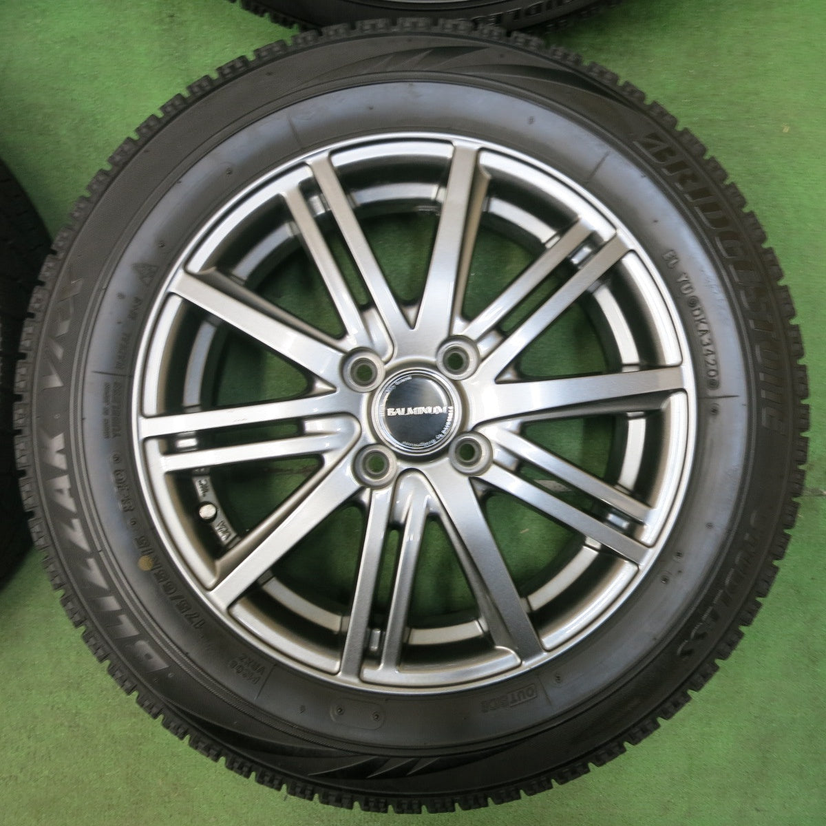 [送料無料] キレイ！20年★スタッドレス 175/65R15 ブリヂストン ブリザック VRX BALMINUM バルミナ 15インチ PCD100/4H★4111911SYス