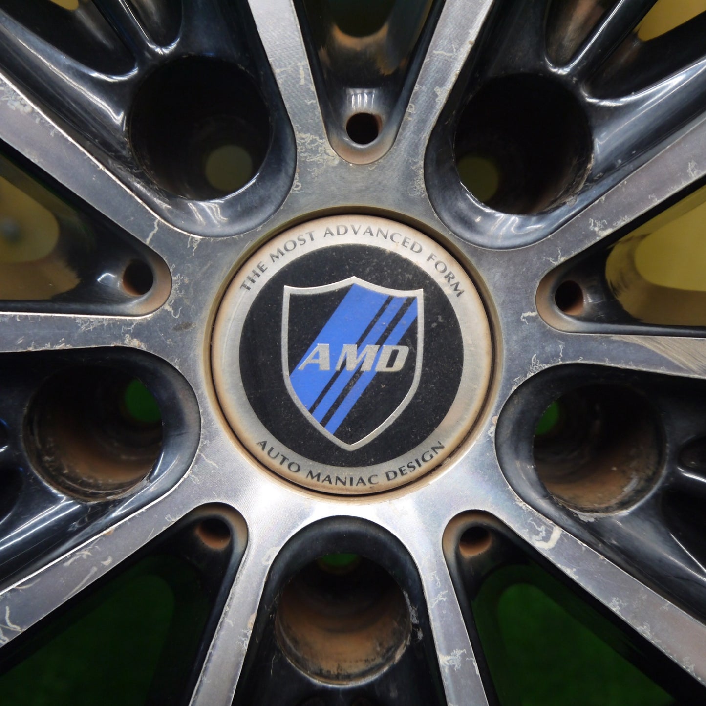 4本価格★AMD AUTO MANIAC DESIGN 20インチ ホイール 20×8J PCD114.3/5H★5100806Hホ