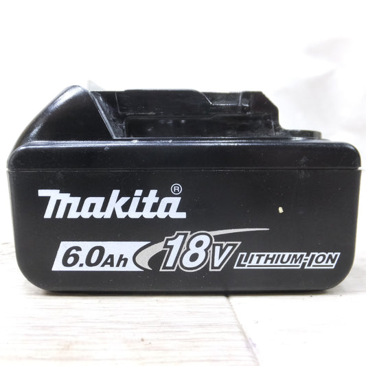 [送料無料] キレイ◆マキタ リチウム イオン バッテリー Li-ion 18V 6.0Ah 108Wh BL1860B ＊ 雪マーク 電動 工具◆
