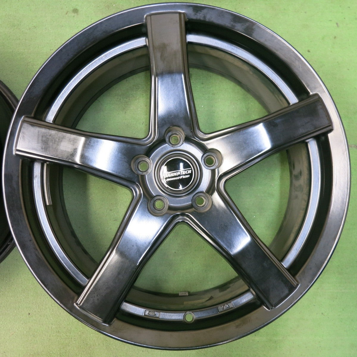 4本価格★BAHNS TECH BLEST バーンズテック ブレスト 19インチ ホイール 19×7.5J PCD114.3/5H★5052101SYホ