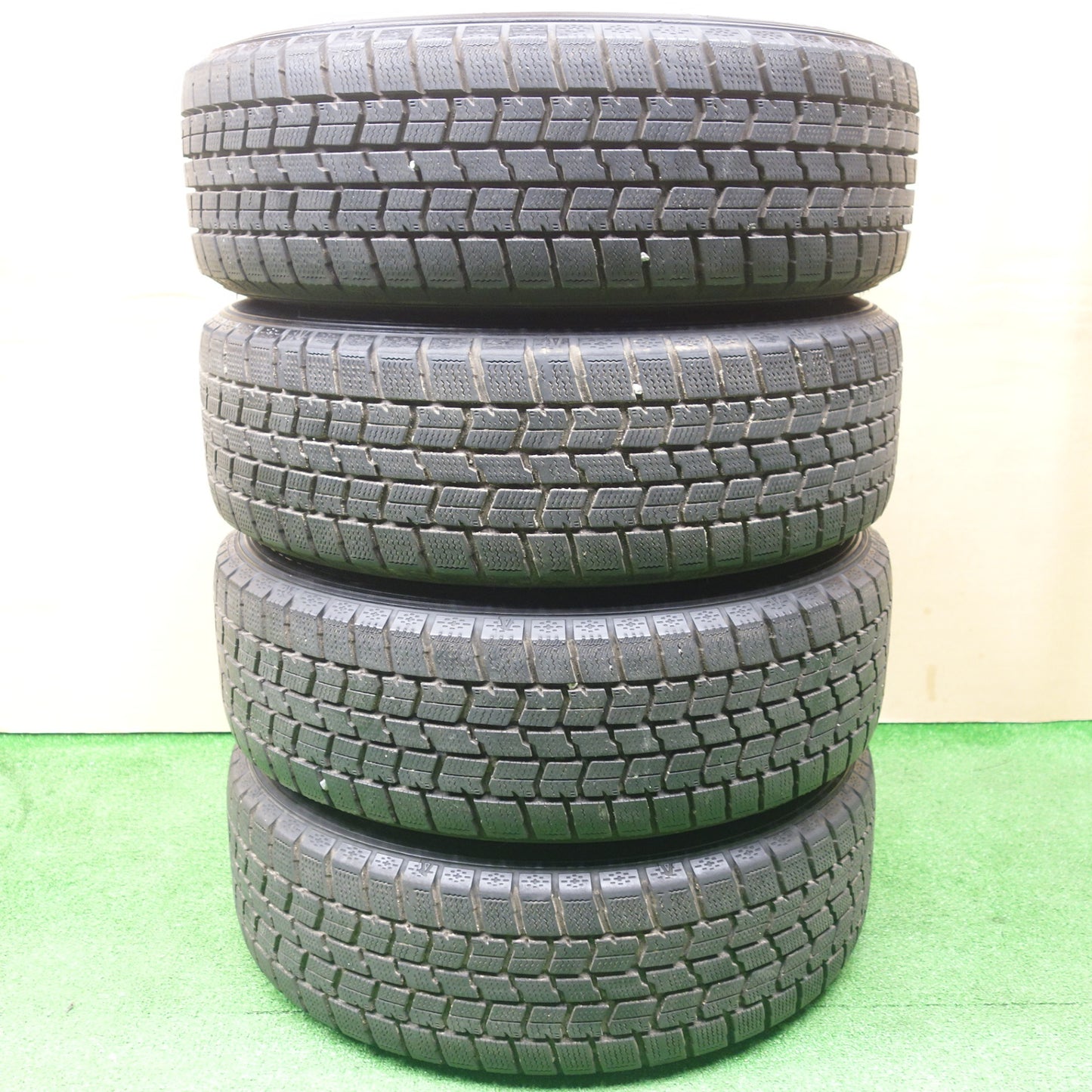 バリ溝！23年！キレイ！9.5分以上★スタッドレス 185/55R16 グッドイヤー アイスナビ7 D.O.S. DOS 16インチ PCD114.3/5H★6010801KTス