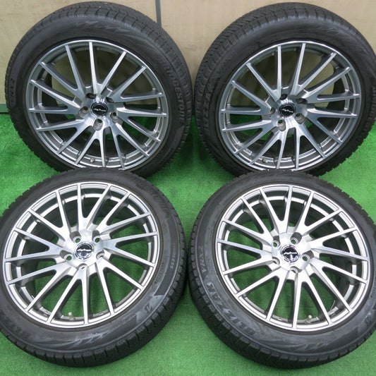 [送料無料] バリ溝！20年！キレイ！8.5分★スタッドレス 235/45R18 ブリヂストン ブリザック VRX2 Lefinada MOTION1 レフィナーダ 18インチ PCD114.3/5H★4111509NJス