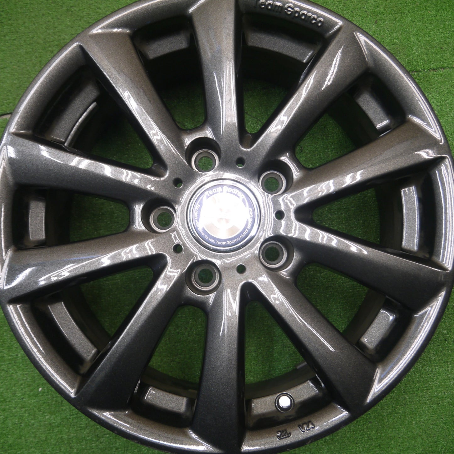 [送料無料] 4本価格★BMW MINI ミニ 等 Team Sparco チームスパルコ 16インチ ホイール 16×6.5J PCD120/5H★4111205Hホ
