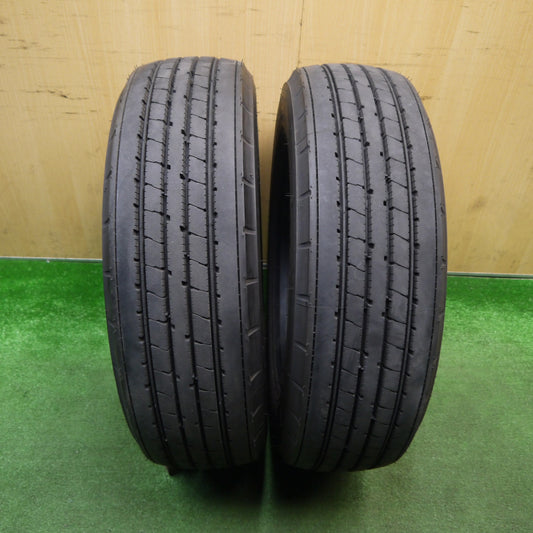 バリ溝！25年！9分！2本★トラック タイヤ 215/70R17.5 123/121J ブリヂストン R173 17.5インチ★5121214Hノタ