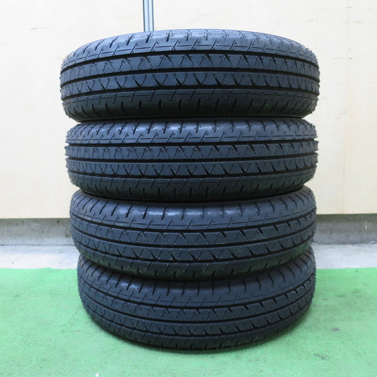 新車外し！23年★145/80R12 80/78N ヨコハマ BluEarth-Van RY55 ブルーアース タイヤ 12インチ 軽トラ 軽バン エブリィ キャリィ 等★6042903NGノタ