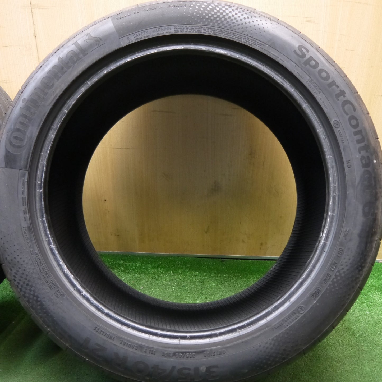 2本価格！22年★315/40R21 コンチネンタル スポーツコンタクト6 タイヤ 21インチ ベンツ GLE GLS 等★6032505Hノタ