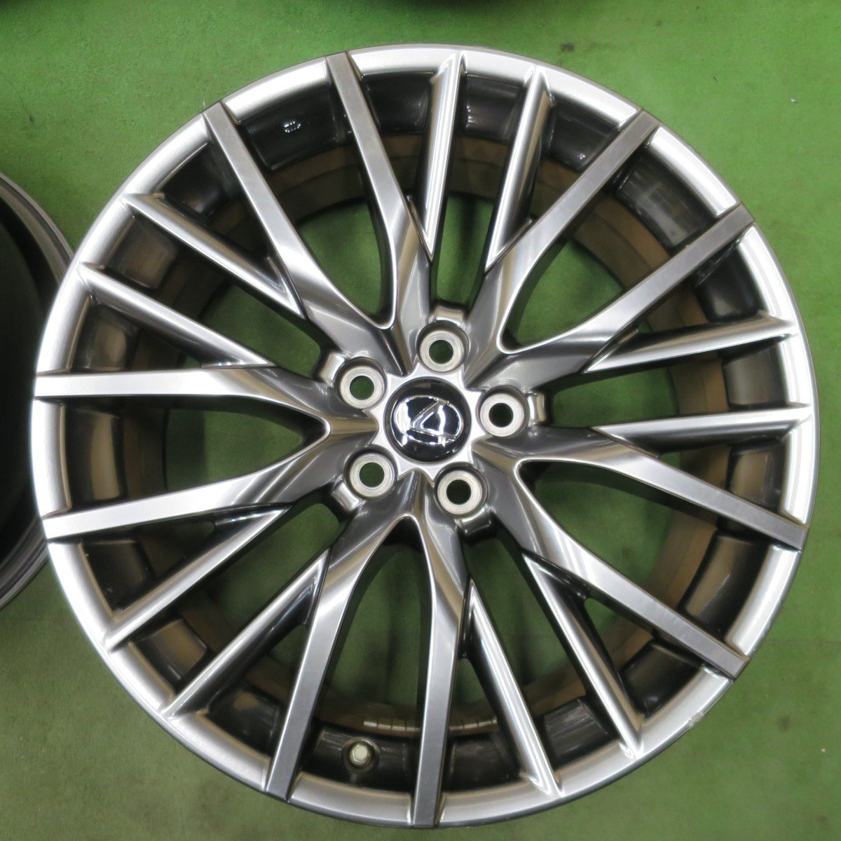 センサー付！キレイ★レクサス RX Fスポーツ 純正 ホイール 20インチ 20×8J PCD114.3/5H★6060902NGホ