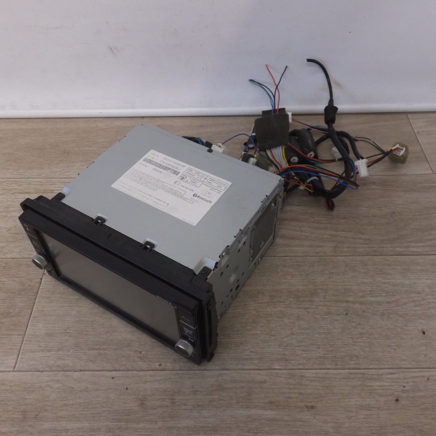 [送料無料] ★パナソニック製 日産 純正 オリジナルナビゲーション MM318D-W B8260-7992H-NP[16]★