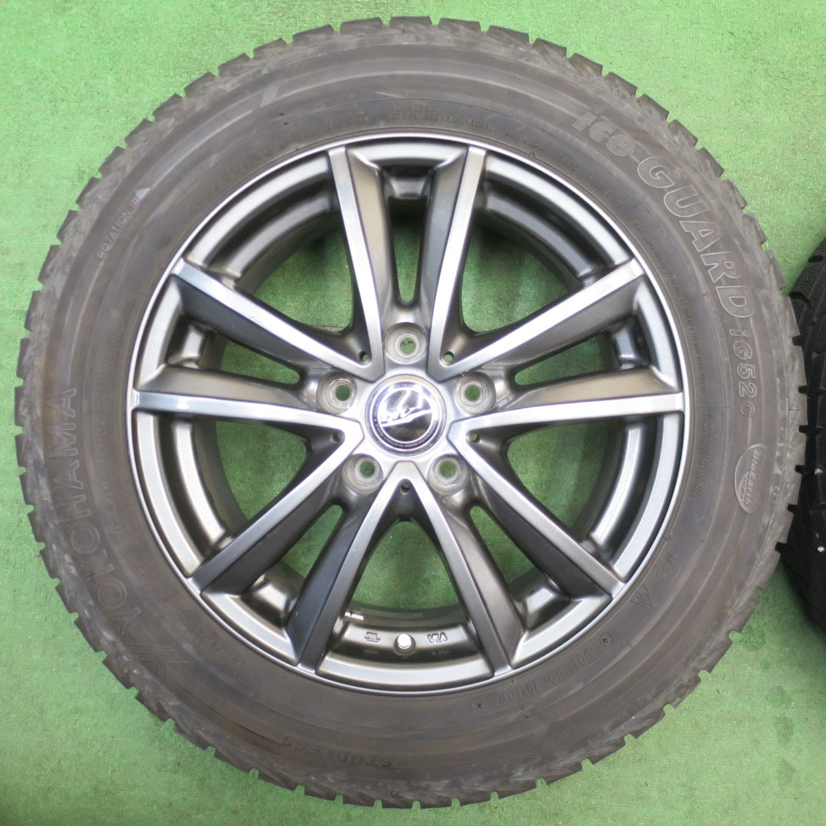バリ溝！23年！キレイ！9分★スタッドレス 205/60R16 ヨコハマ アイスガード iG52C NIRVANA NV ニルバーナ ニルヴァーナ 16インチ PCD114.3/5H★6050808NJス