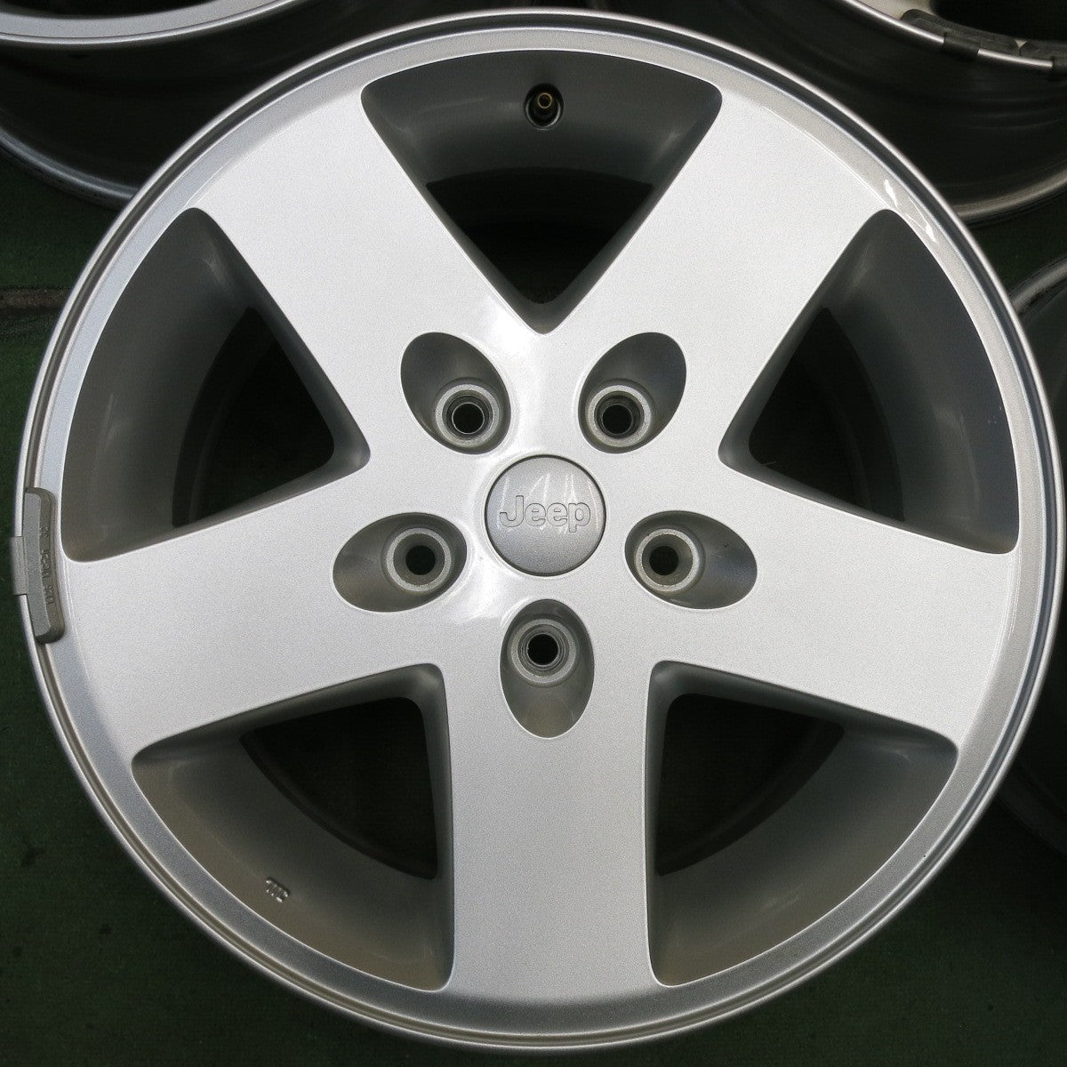 5本価格★JEEP ジープ JK ラングラー 純正 ホイール 17インチ 17×7.5J PCD127/5H★6071105HAホ