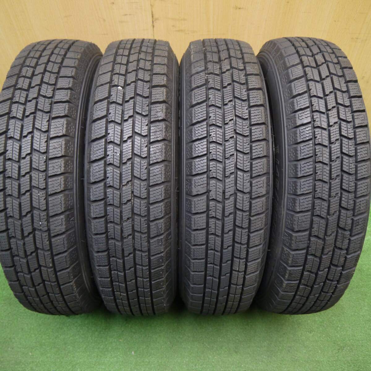 バリ溝！23年！キレイ！ほぼ10分★スタッドレス 145/80R13 グッドイヤー アイスナビ7 Verthandi ヴェルサンディ ヴェルザンディ 13インチ PCD100/4H★5031701Hス