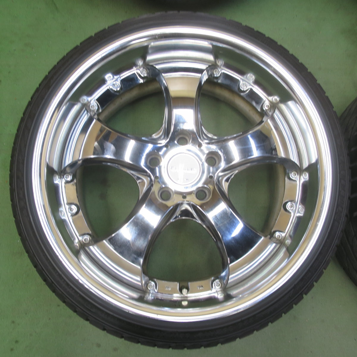 バリ溝！25年！9.5分★SHALLEN AME ENKEI 215/35R19 225/35R19 サイルン ATREZZO ZSR シャレン エンケイ 19インチ PCD114.3/5H★6060701イノ
